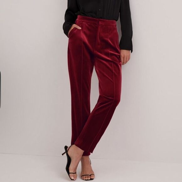 Favorite Daughter THE AMORE Velvet PANT NWOT Size 16 - Picture 2 of 13